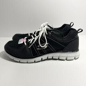 Skechers Synergy Sneakers Women’s 9 Black LOOK BOOK 11963S Running Shoes NEW